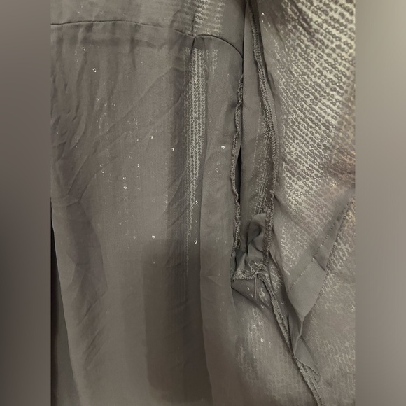 🦋Torrid Sequin Button-Front Long Sleeve Shirt - Picture 15 of 16